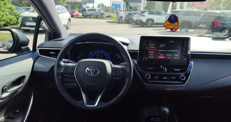 Toyota Corolla cena 94900 przebieg: 54046, rok produkcji 2019 z Kartuzy małe 172
